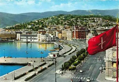 AK / Ansichtskarte TRIESTE Triest IT Uferpartie