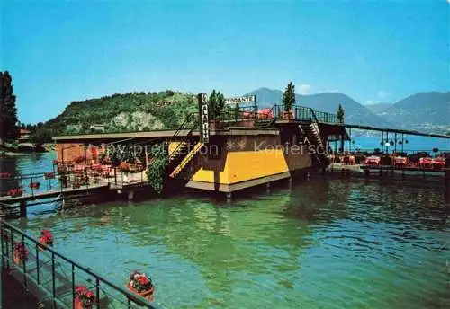 AK / Ansichtskarte Sulzano Brescia Lombardia IT Ristorante Le Palafitte