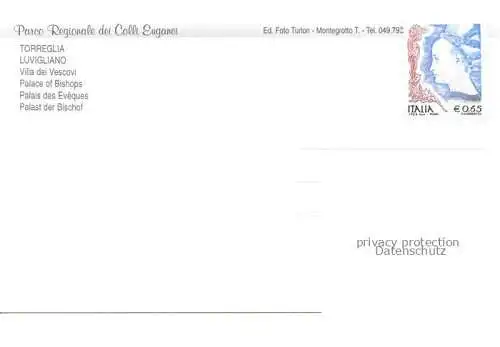 AK / Ansichtskarte Colli Euganei IT Villa dei Vescovi
