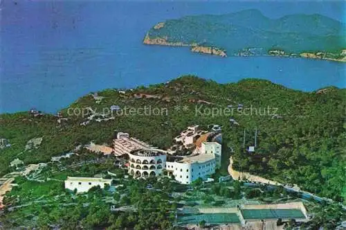 AK / Ansichtskarte Paguera Peguera Calvia Mallorca ES Hotel Club Galatzo Fliegeraufnahme