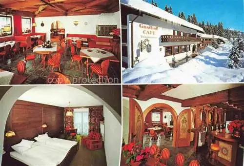 AK / Ansichtskarte Klais-Kruen Bayern Alpengasthof Sonnenhof Gastraeume Zimmer