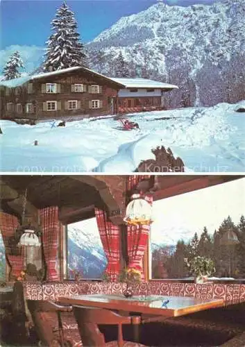AK / Ansichtskarte OBERSTDORF Gasthaus Laiter Gaststube