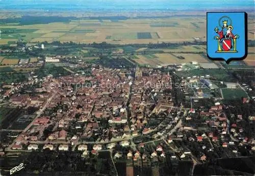 AK / Ansichtskarte Rouffach_Rufach_68_Haut Rhin Ancienne ville fortifiee Vue aerienne 