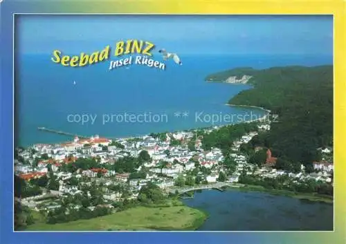 AK / Ansichtskarte Binz Ruegen Fliegeraufnahme