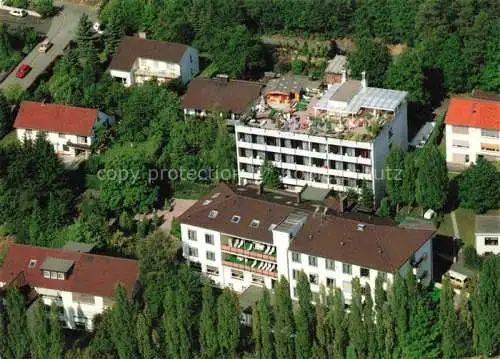 AK / Ansichtskarte BAD WILDUNGEN Waldsanatorium und Fachklinik fuer Onkologie Fliegeraufnahme
