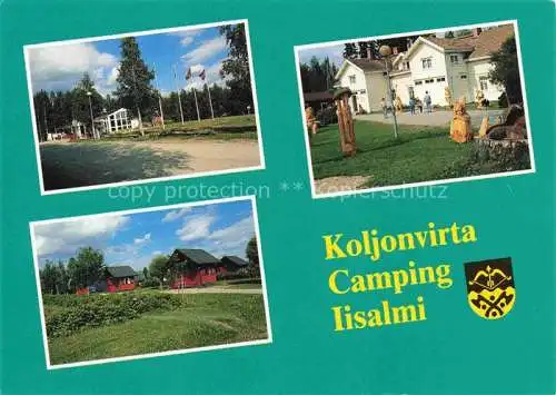 AK / Ansichtskarte Iisalmi Ita-Suomen Laani Suomi Koljonvirta Camping Details