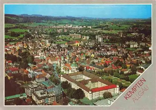 AK / Ansichtskarte KEMPTEN Allgaeu Bayern Fliegeraufnahme