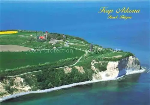 AK / Ansichtskarte Kap Arkona Putgarten Ruegen Fliegeraufnahme Leuchtturm