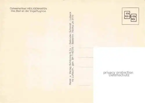 AK / Ansichtskarte Heiligenhafen Ostseebad Fliegeraufnahme