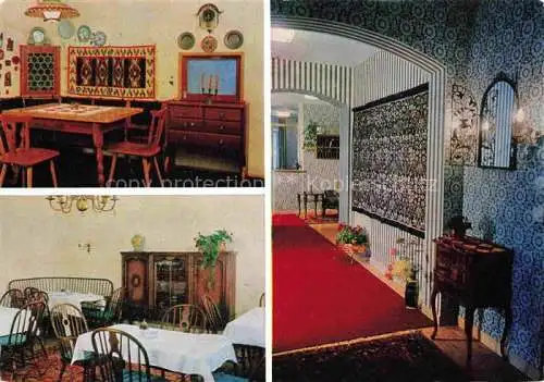 AK / Ansichtskarte BAD WoeRISHOFEN Kurheim Renate Gastraeume Flur