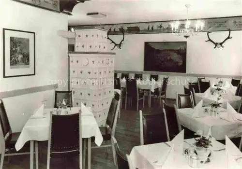 AK / Ansichtskarte Moritzburg Sachsen HO Gaststaette und Hotel Waldschaenke Churfuerstenzimmer