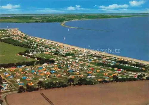 AK / Ansichtskarte Neukirchen Oldenburg Campingplatz Suetel Ostsee Fliegeraufnahme