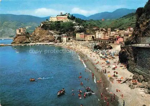 AK / Ansichtskarte Monterosso al Mare Liguria IT Le Cinque Terre Fliegeraufnahme