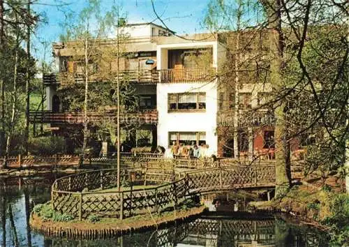 AK / Ansichtskarte Bruchhausen Hoexter Cafe Restaurant Haus Silberteich