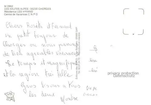 AK / Ansichtskarte Chorges_05 Residence les Hyvans Vue aerienne 