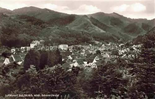AK / Ansichtskarte Sulzburg Baden BW Panorama Luftkurort im Schwarzwald