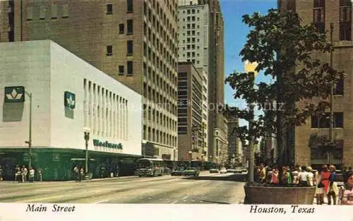 AK / Ansichtskarte HOUSTON  Texas USA Main Street