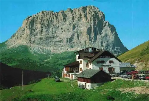 AK / Ansichtskarte Wolkenstein Groeden Selva Val Gardena Suedtirol IT Gasthof Groednerjoch