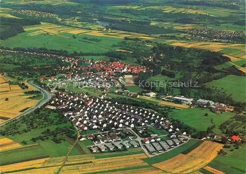 AK / Ansichtskarte Groetzingen Aichtal Fliegeraufnahme