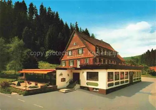 AK / Ansichtskarte Seewald Besenfeld Gasthof Kropfmuehle im Schwarzwald