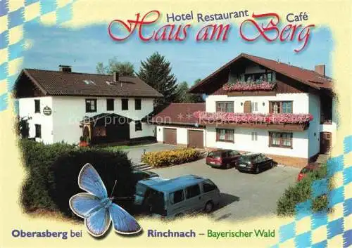 AK / Ansichtskarte Oberasberg Hotel Restaurant Café Haus am Berg
