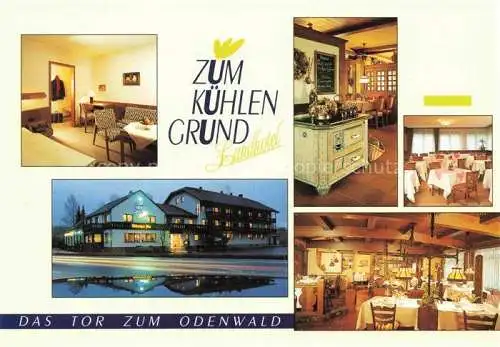AK / Ansichtskarte Wersau Brensbach Odenwald Hessen Hotel Restaurant Zum kuehlen Grund Fremdenzimmer