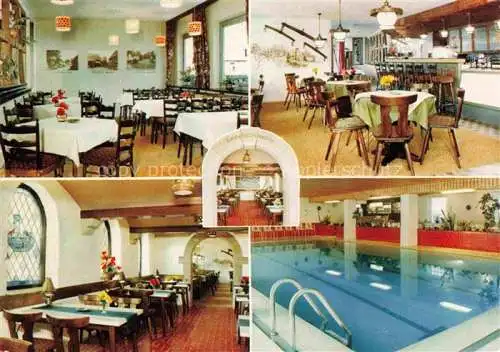 AK / Ansichtskarte Niederkainsbach Stierbach Brensbach Freizeithotel Schnellertshof Restaurant Hallenbad