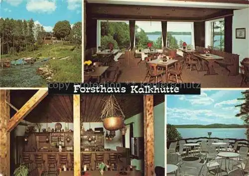 AK / Ansichtskarte Ratzeburg Schleswig-Holstein Forsthaus Kalkhuette am Ratzeburger See