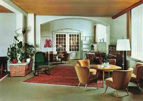 AK / Ansichtskarte Moelln  Lauenburg Kurheim Spezialabteilung Lehmrade Aufenthaltsraum
