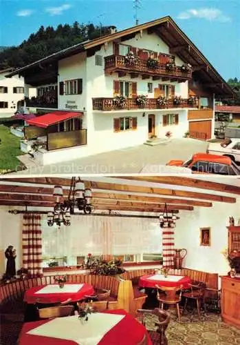 AK / Ansichtskarte BAD WIEssEE Tegernsee Gaestehaus Margarete Gastraum
