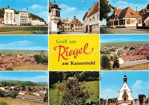 AK / Ansichtskarte Riegel Kaiserstuhl Teilansichten