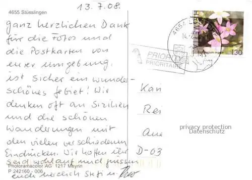 AK / Ansichtskarte Stuesslingen Fliegeraufnahme Stuesslingen