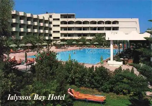 AK / Ansichtskarte Rodos Rhodes Rhodos Greece Ialyssos Bay Hotel Swimming Pool