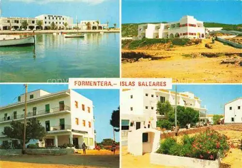 AK / Ansichtskarte Formentera ES Hostales Bellavista La Gaviota Los Rosales Pepe Playa