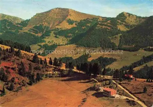 AK / Ansichtskarte Steibis Oberstaufen Berggasthaus Pension Imberg