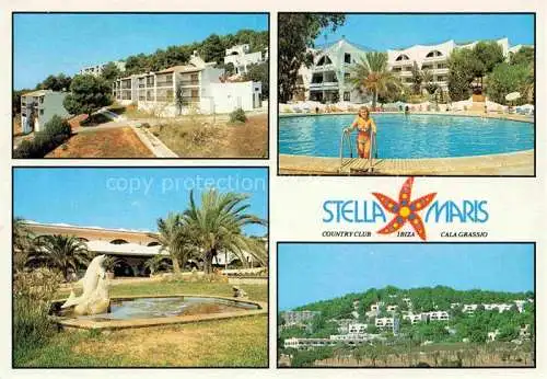 AK / Ansichtskarte San Antonio Abad Ibiza ES Stella Maris Country Club Cala Grassio Swimming Pool