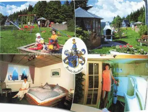 AK / Ansichtskarte Scheibe-Alsbach Sonneberg Thueringen Rennsteig-Pension Trautwein Ferienwohnungen Wellness Garten