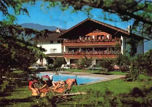 AK / Ansichtskarte Schenna Meran Trentino IT Hotel Erzherzog Johann Swimming Pool