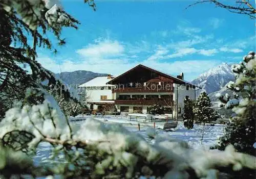 AK / Ansichtskarte Schenna Meran Trentino IT Hotel Erzherzog Johann Winterlandschaft