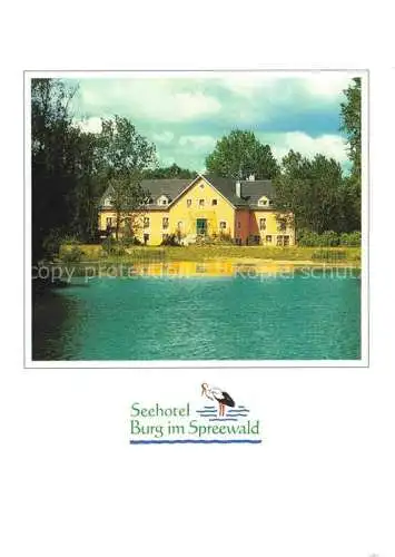 AK / Ansichtskarte Burg Spreewald Brandenburg Seehotel