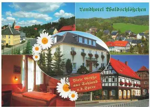 AK / Ansichtskarte Schland Spree Landhotel Waldschloesschen Gaestezimmer Fachwerkhaus Ortsansichten