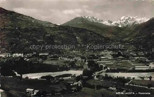 AK / Ansichtskarte Aosta Valle d Aosta IT Panorama