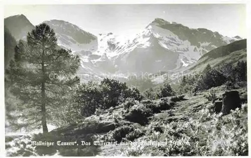 AK / Ansichtskarte Tauerntal Innergschloess Tirol AT Mallnitzer Tauern mit Geiselspitze