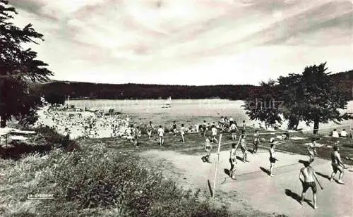 AK / Ansichtskarte Lac_d_Aydat Ancien cratere La Plage 