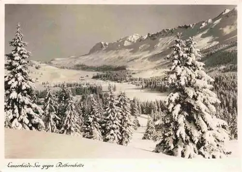 AK / Ansichtskarte Lenzerheide_GR mit Rothornkette Lenzerheide GR