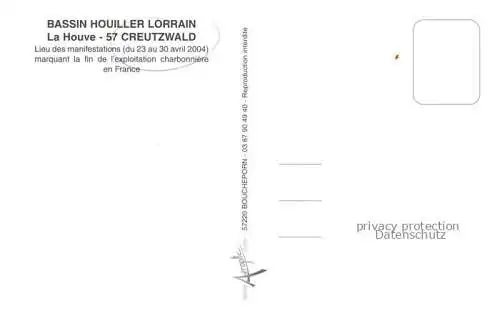 AK / Ansichtskarte Creutzwald_57_Moselle Bassin Houiller Lorrain La Houve 