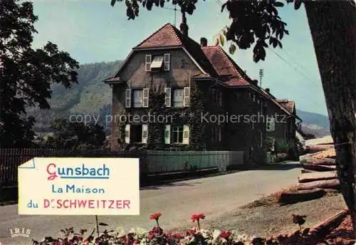 AK / Ansichtskarte Gunsbach_COLMAR_68_Haut Rhin La Maison du Dr Albert Schweitzer 