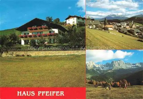 AK / Ansichtskarte Deutschnofen Nova Ponente Bolzano IT Haus Pfeiffer Panorama