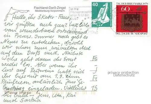 AK / Ansichtskarte Darss Zingst Wahlstorf Luebz Parchim Fliegeraufnahme