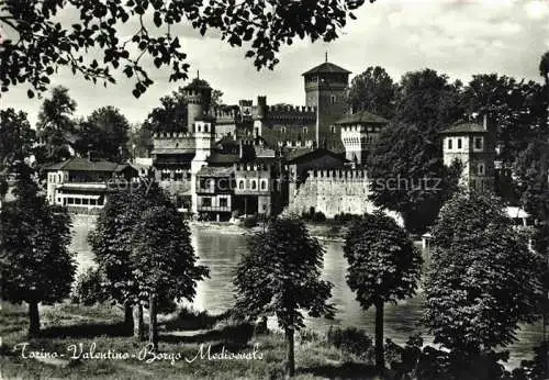 AK / Ansichtskarte TORINO Turin IT Valentino Le Bourg Medieval